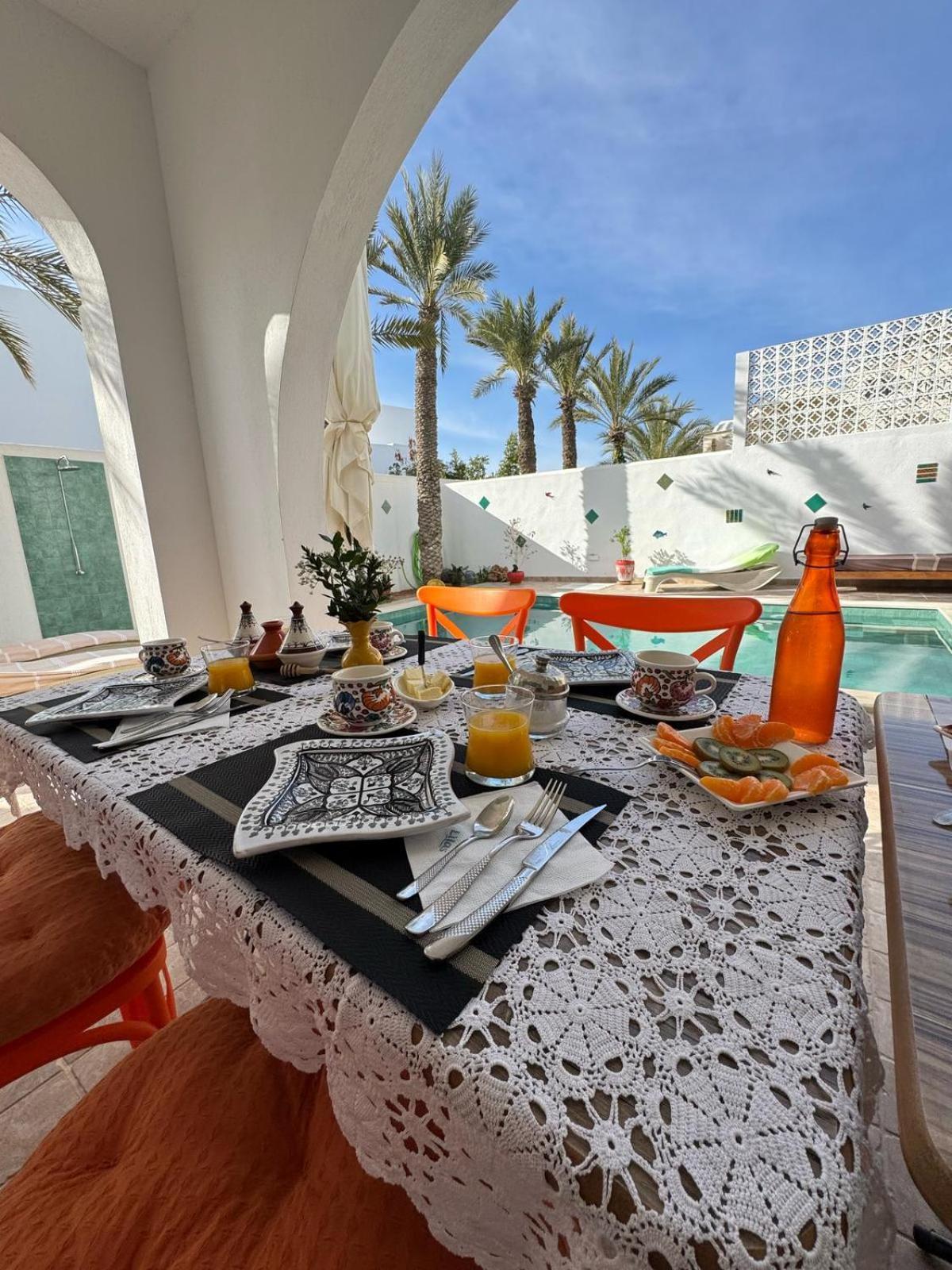 Dar El Kahina Djerba Otel Mezraia Dış mekan fotoğraf